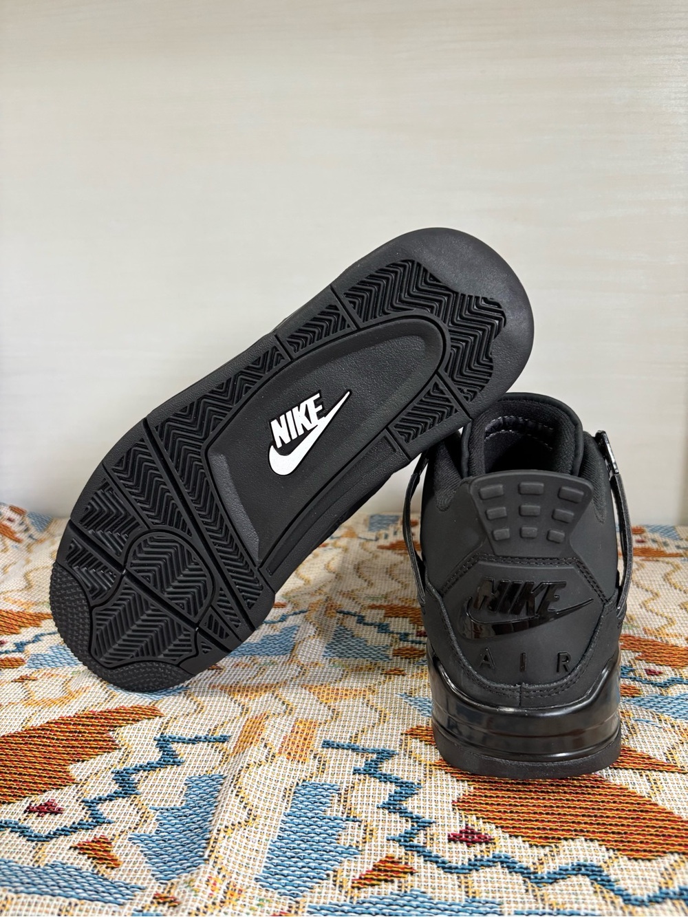 Jordan 4 Retro Black Cat (2025 Version) - Men’s Athletic Shoes Sneakers - Picture 7 of 8